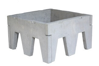 STP01: Concrete planting frame (1.2m x 1.2m)